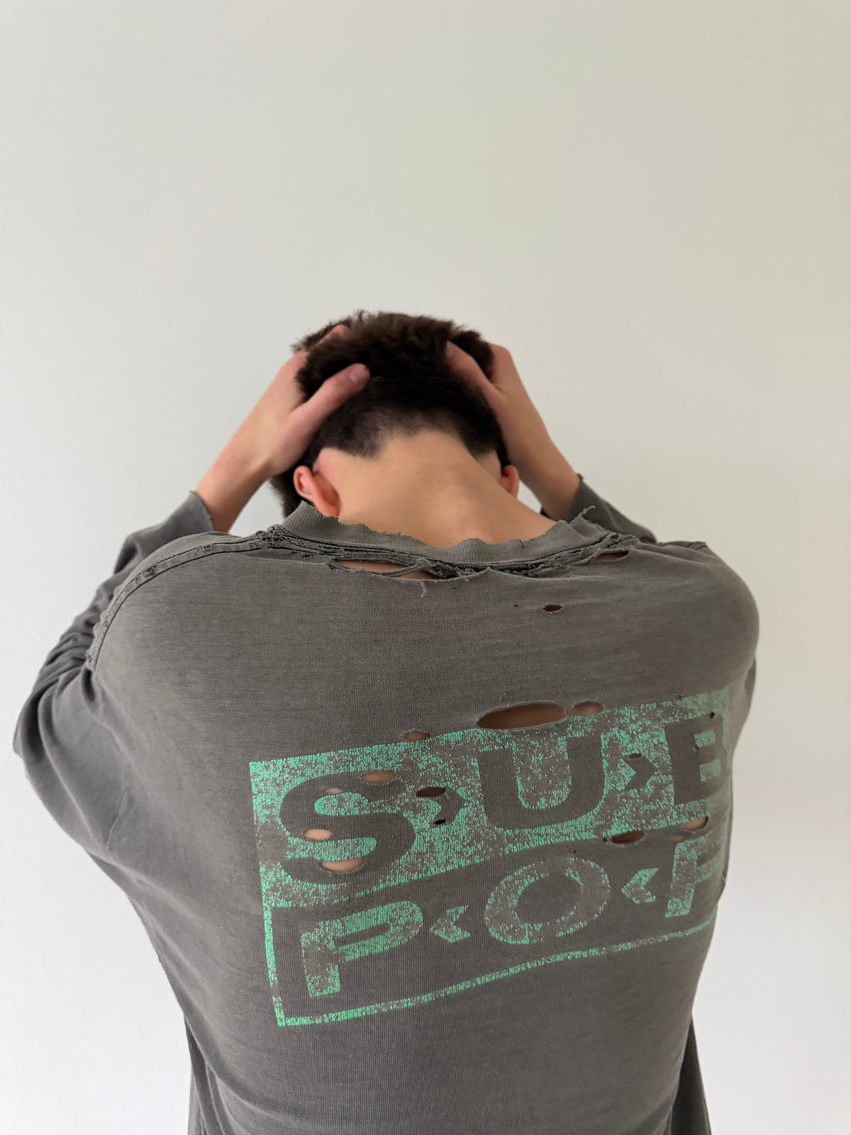 Faded 1990s Sub Pop "Rockboss" Longsleeve - L (21x28)