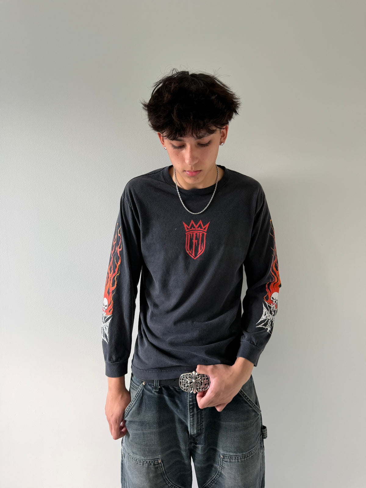 Faded West Coast Choppers "Cfl" Long-sleeve - L (20.5x27)