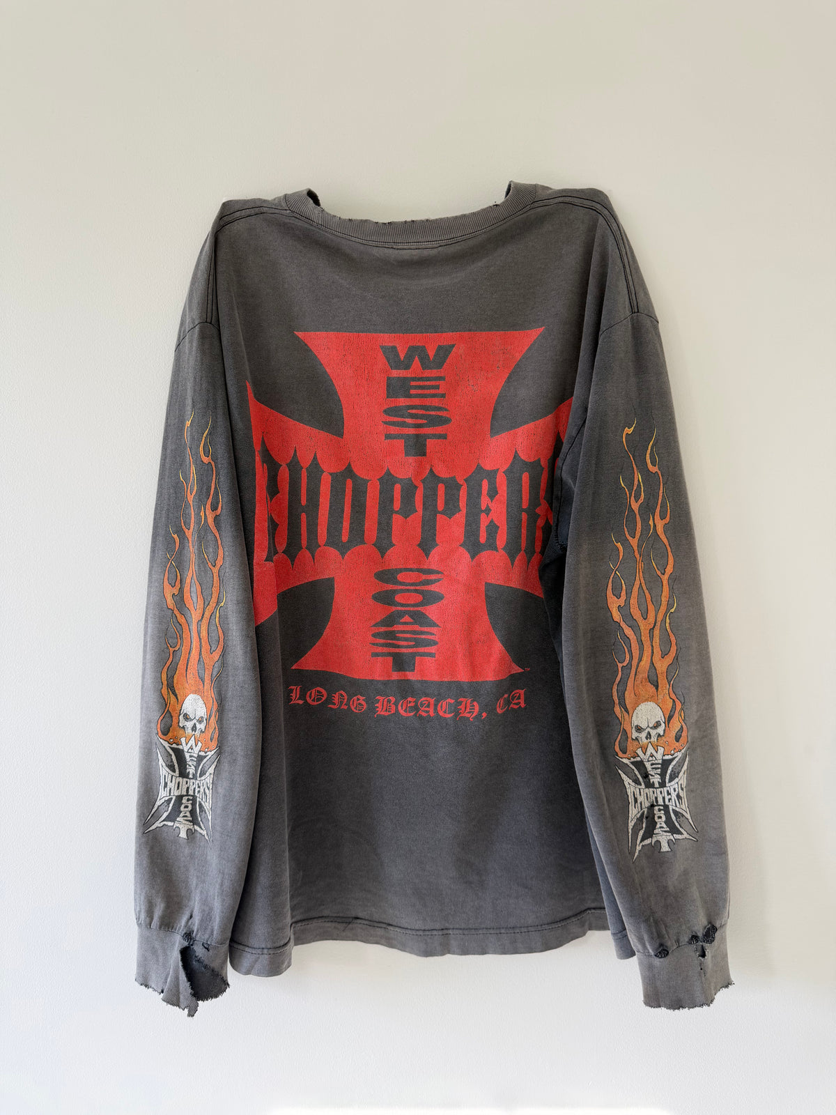 Deep Faded West Coast Choppers "Cfl" Long-sleeve - XL (23x28.5)
