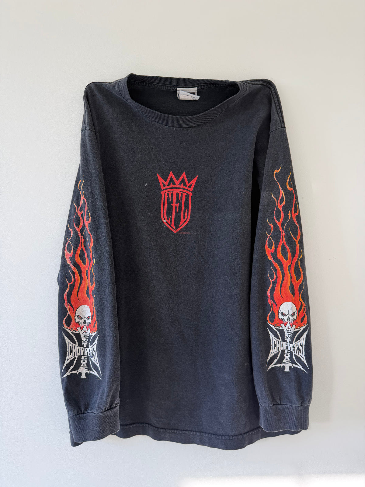 Faded West Coast Choppers "Cfl" Long-sleeve - L (20.5x27)