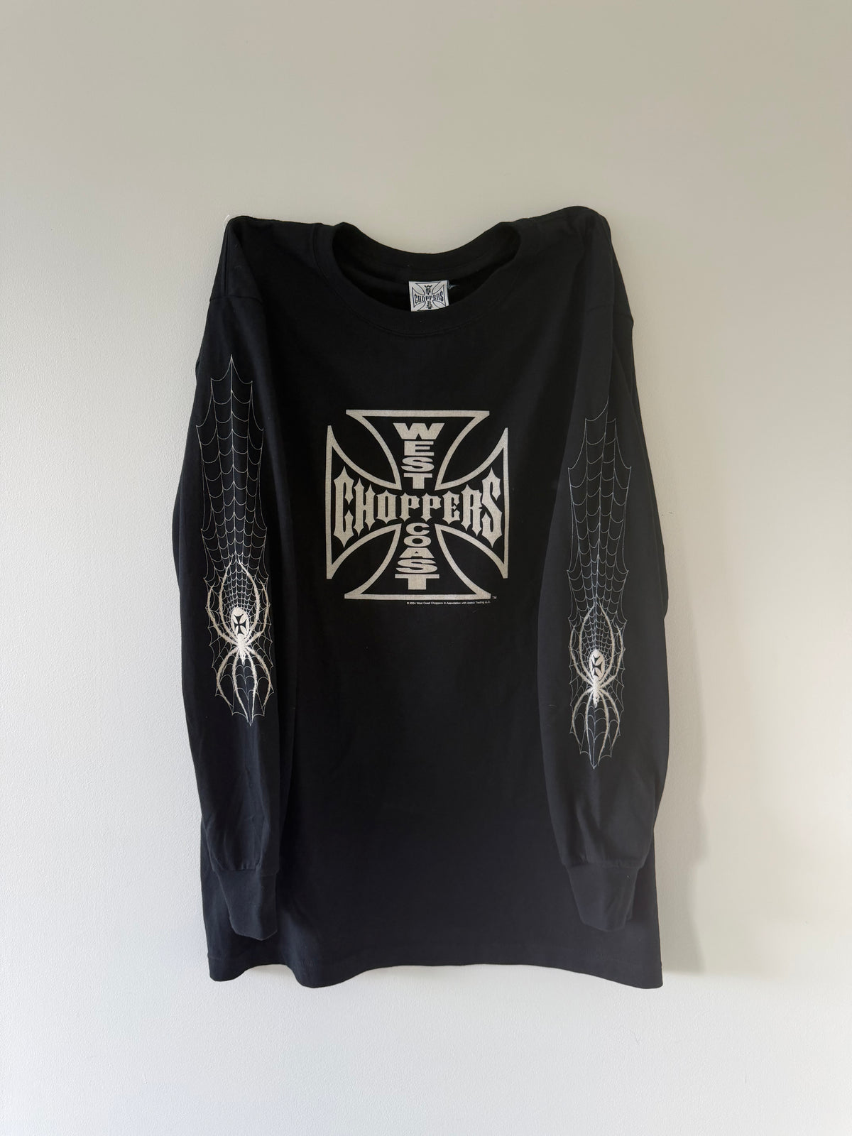Rare West Coast Choppers Iron Spider Long-sleeve - XL (25x31)