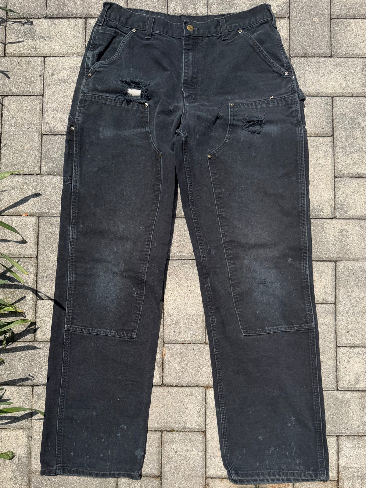 Faded and Thrashed Carhartt Double Knee | 34x34
