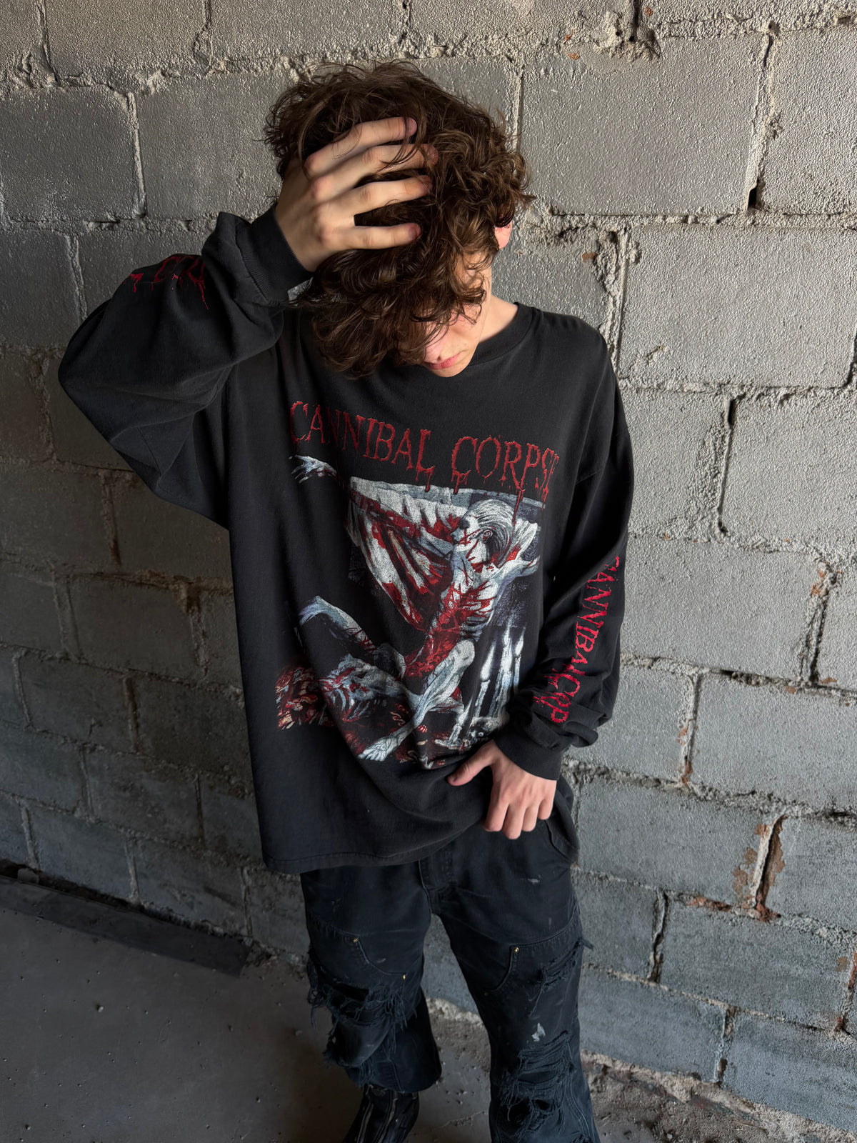 90s Cannibal Corpse Dead Lady Longsleeve (XL)