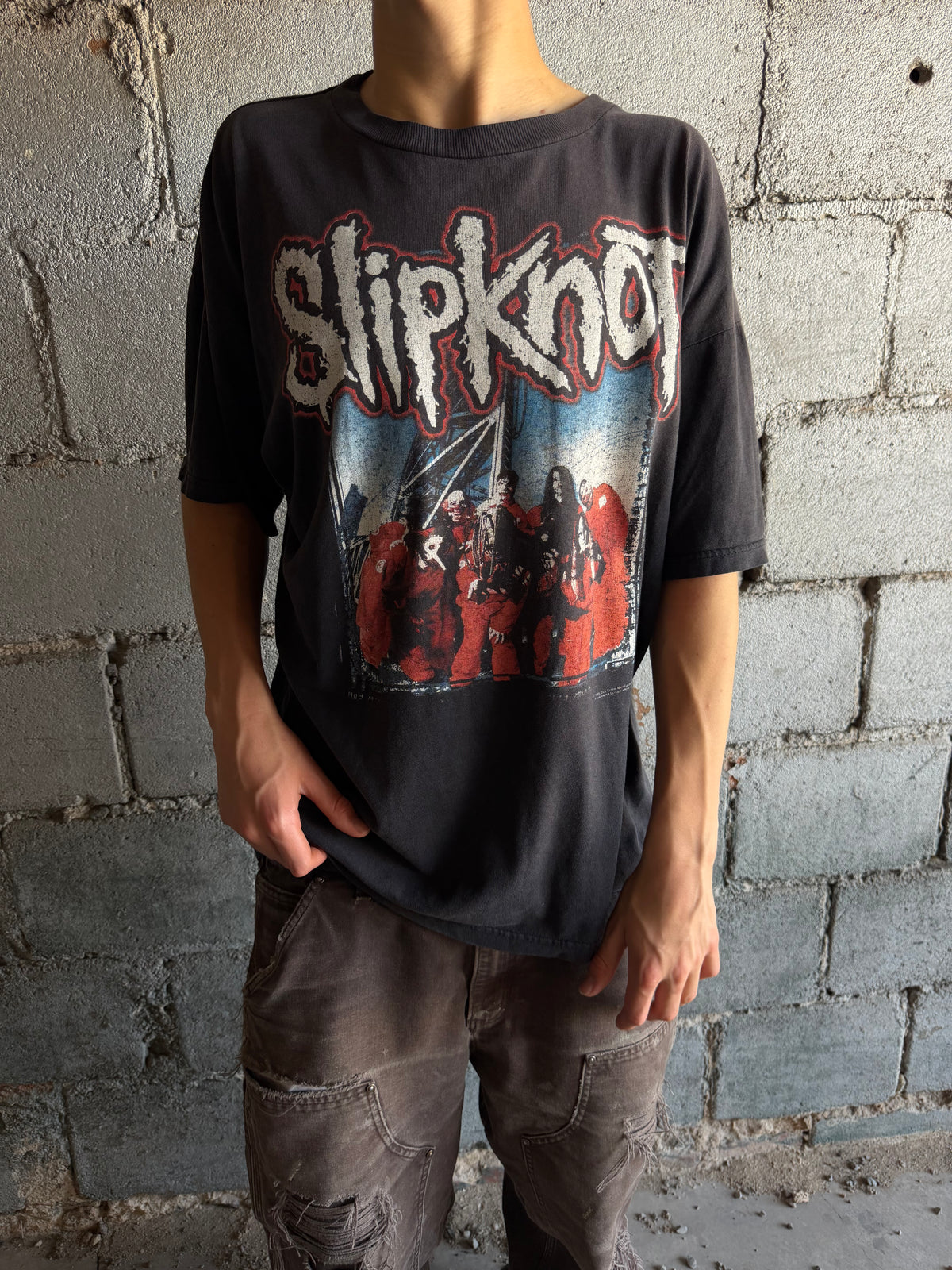 Faded 1999 Slipknot Band Tee (XL)