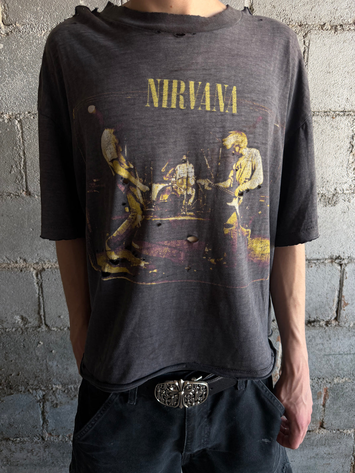 1996 Nirvana Muddy Banks Tee Shirt (L)