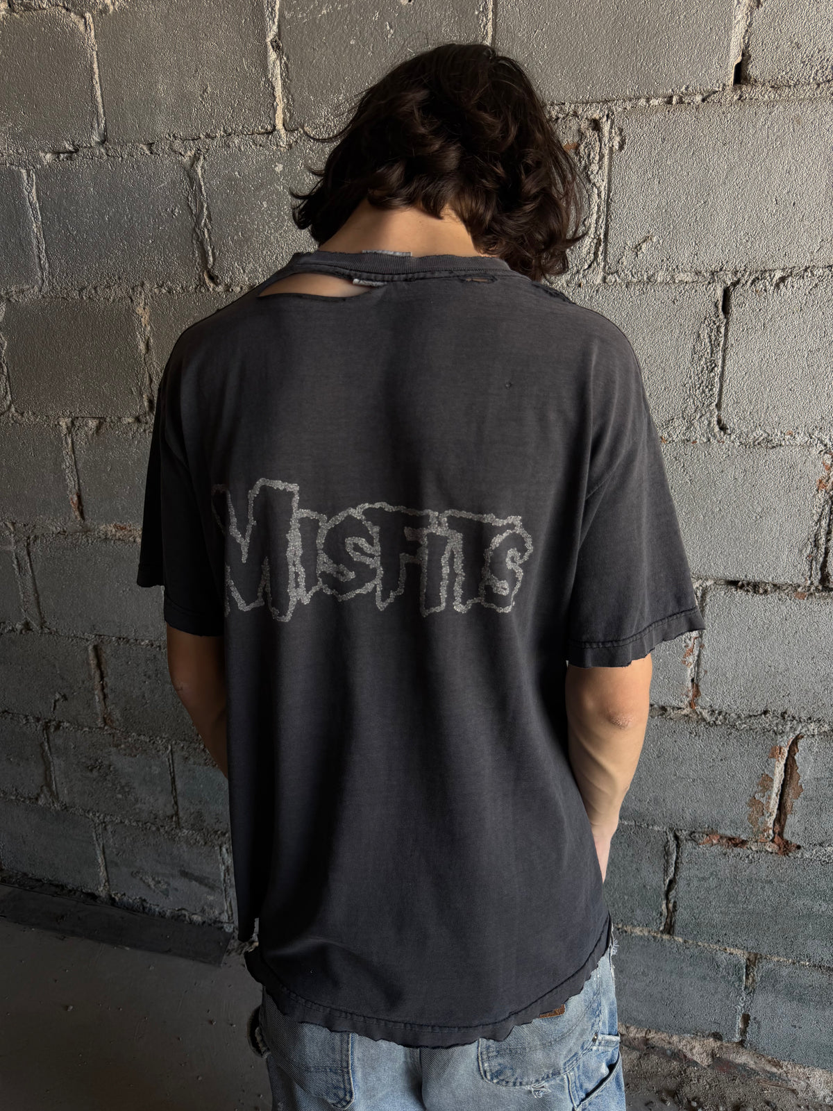 Vintage Misfits Skull Tee Shirt (M)