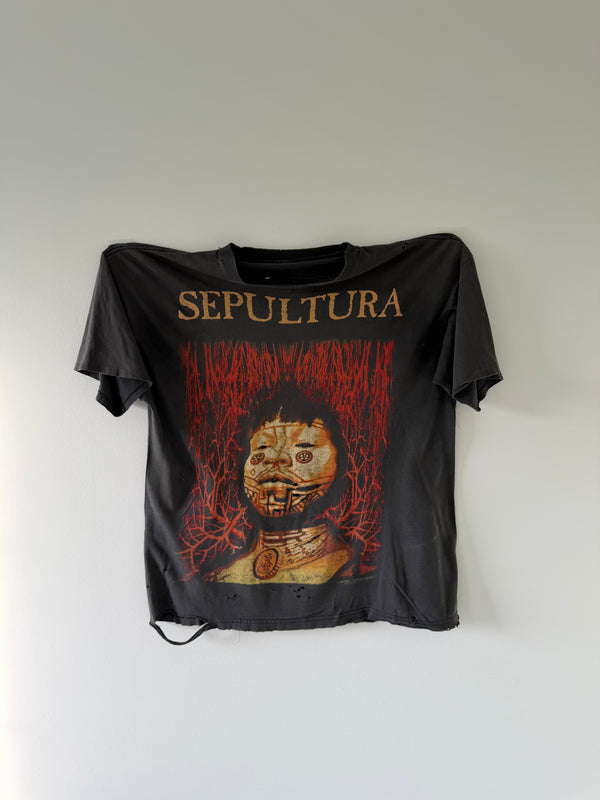 Faded Sepultura Roots Band Tee (XL)
