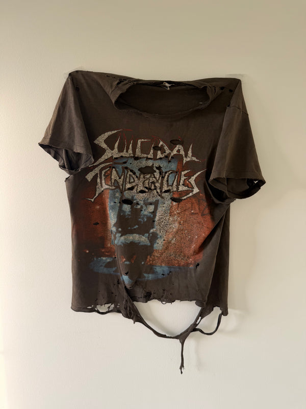 80s Suicidal Tendencies Band Tee Shirt (M)