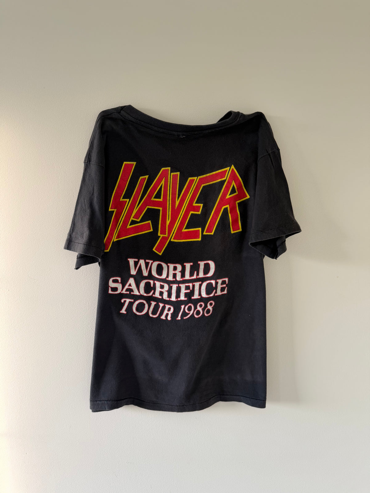 Slayer Root of All Evil 1988 Tour Tee Shirt (M)