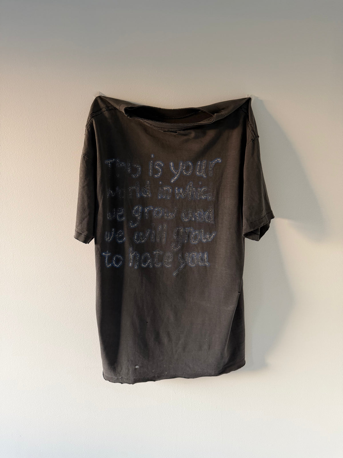 Marilyn Manson Blue Face Tee Shirt (XL)