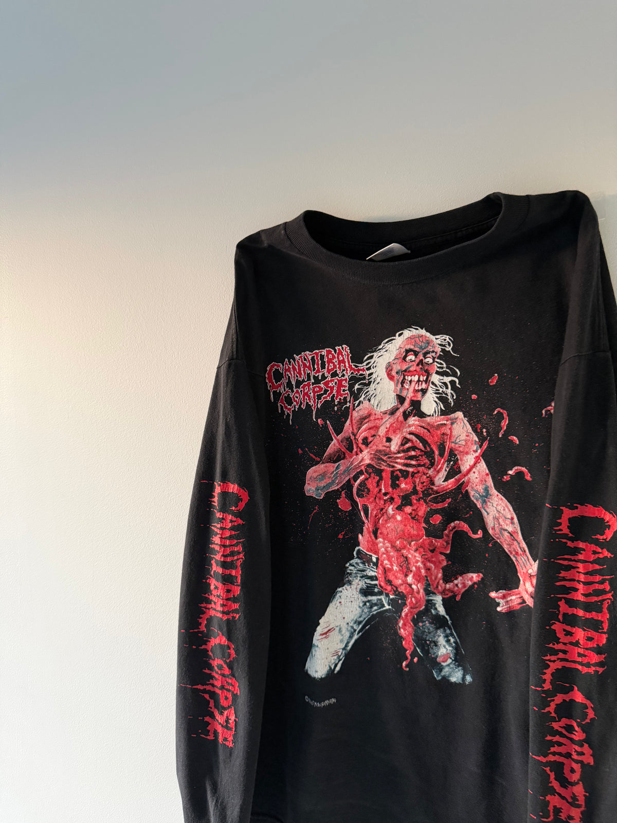 90s Cannibal Corpse Eaten Back to Life Long-sleeve (XL)