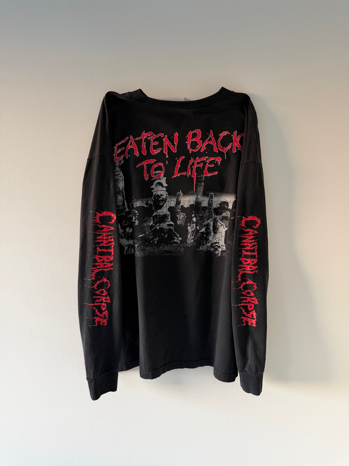 90s Cannibal Corpse Eaten Back to Life Long-sleeve (XL)