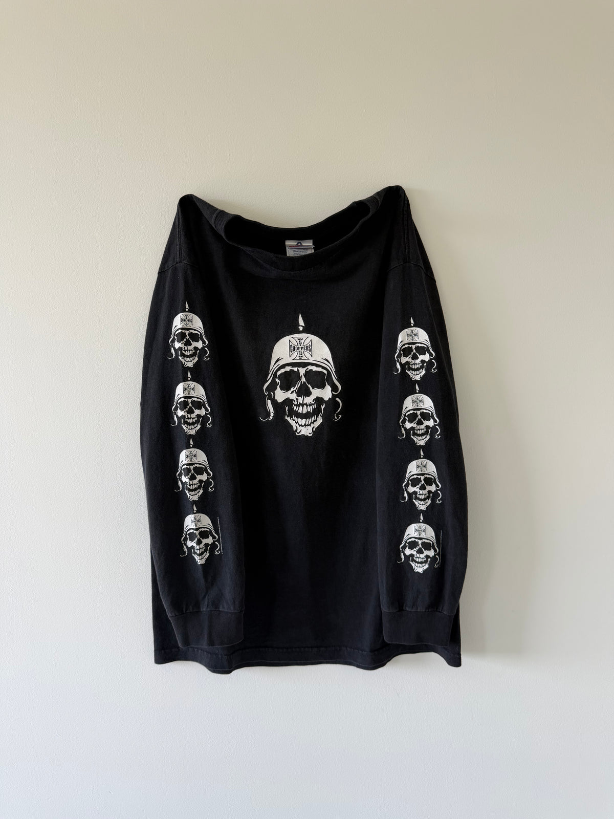 West Coast Choppers Skull Long-sleeve - L (22x29)